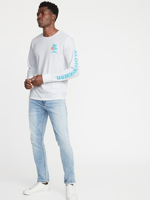 Image number 3 showing, Graphic Soft-Washed Long-Sleeve Tee