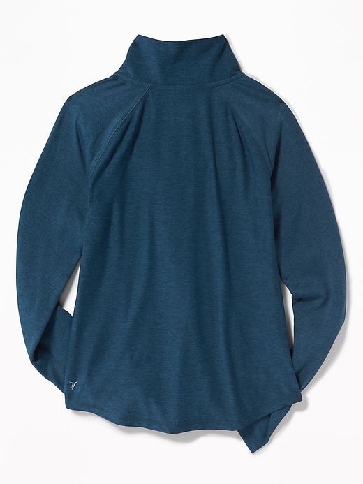 View large product image 2 of 3. Relaxed Go-Dry 1/4-Zip Pullover for Girls