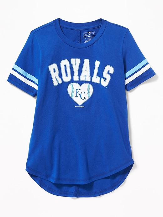 Mlb Chicago Cubs Girls' Crew Neck T-shirt : Target