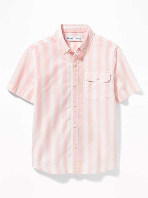 View large product image 1 of 1. Classic Built-In Flex Oxford Shirt For Boys