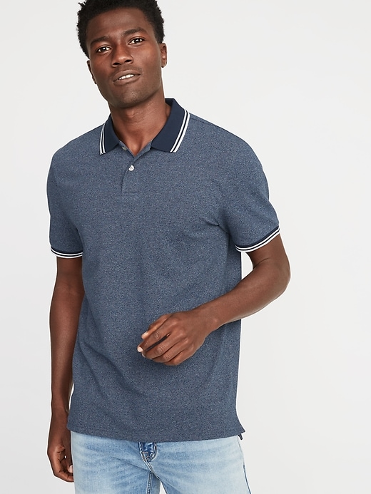Built-In Flex Moisture-Wicking Tipped Pro Polo | Old Navy