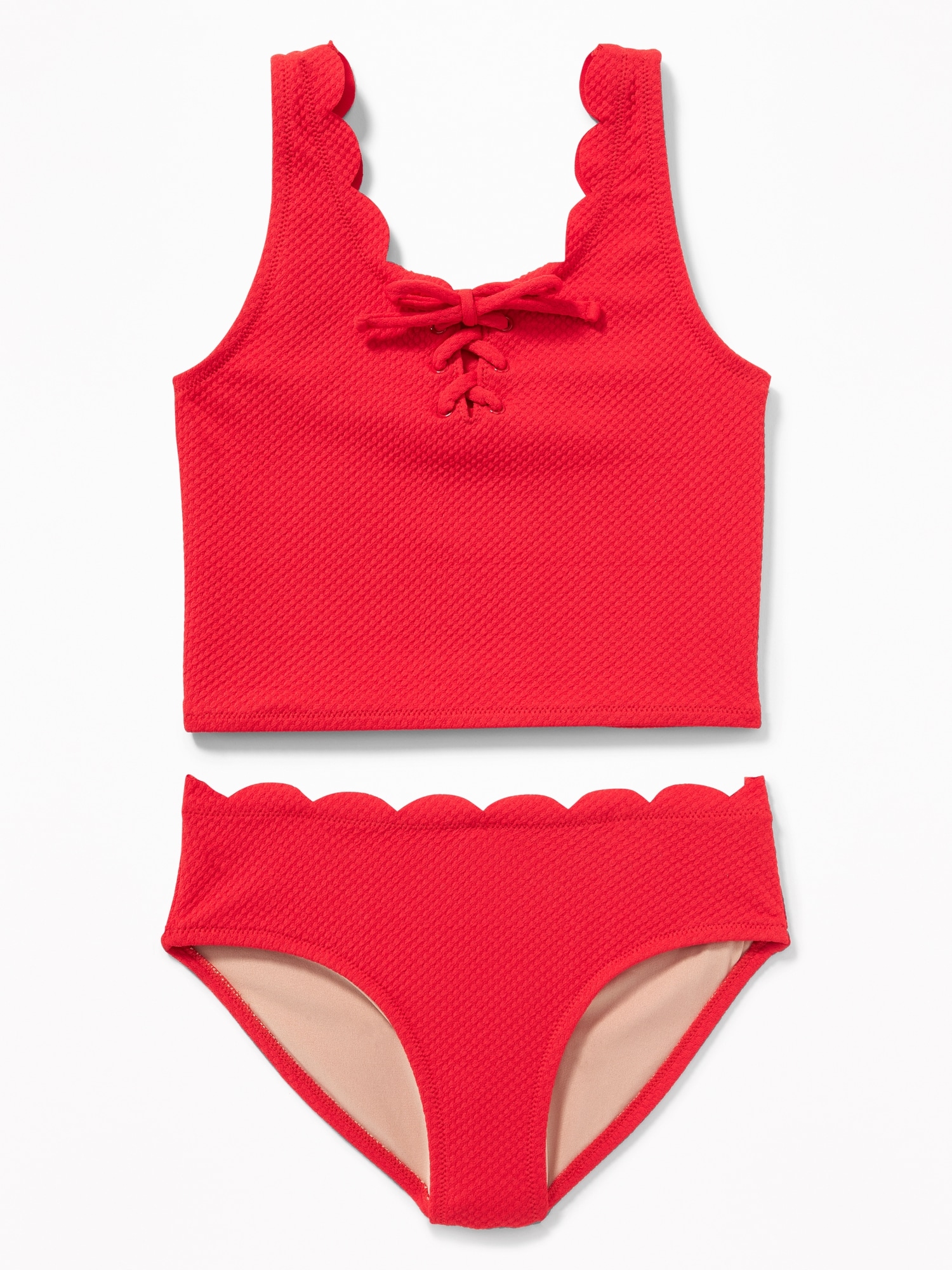 Scalloped Tankini - Swim