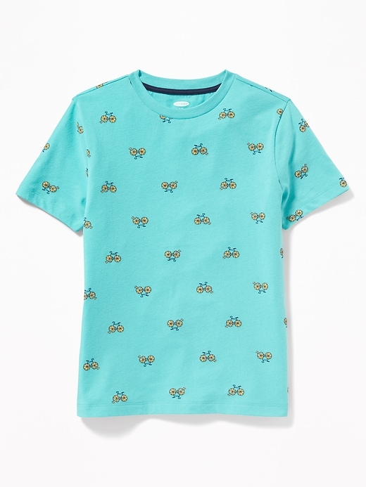 View large product image 1 of 1. Softest Printed Crew-Neck Tee For Boys