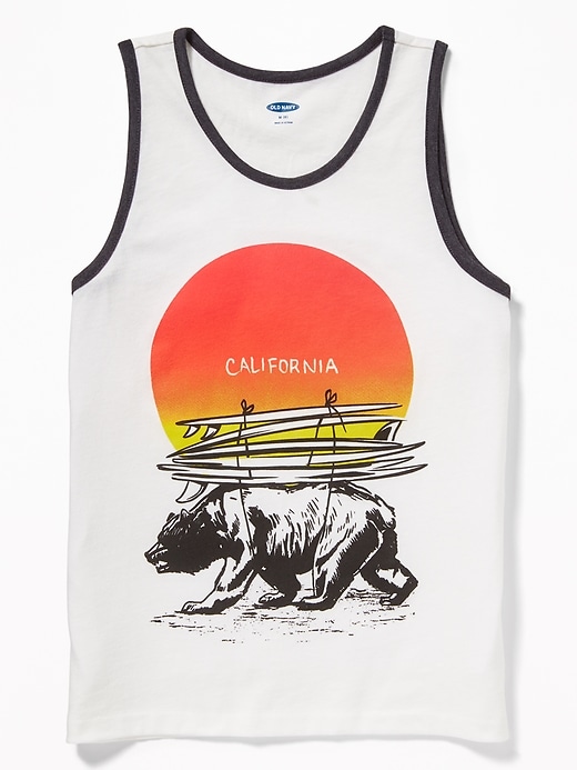 View large product image 1 of 1. Graphic Tank for Boys