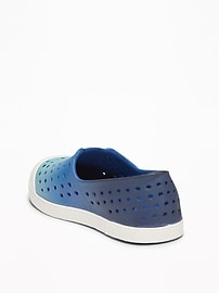 View large product image 3 of 4. Perforated Ombré Slip-Ons For Toddler Boys