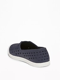 View large product image 3 of 4. Perforated Slip-Ons For Toddler Boys