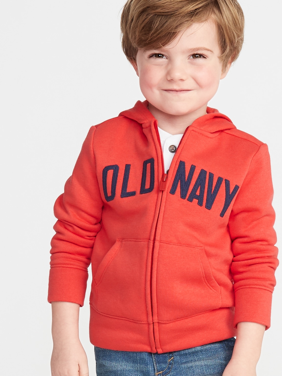 Logo-Graphic Zip Hoodie for Toddler Boys | Old Navy