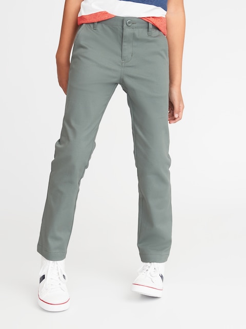 Skinny Built-In Flex Uniform Pants For Boys