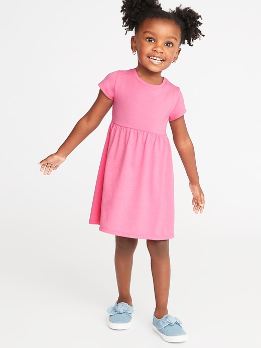 View large product image 1 of 3. Jersey Fit & Flare Dress for Toddler Girls