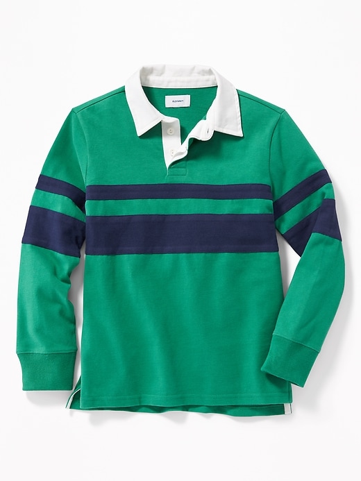 View large product image 1 of 3. Color-Blocked Rugby For Boys