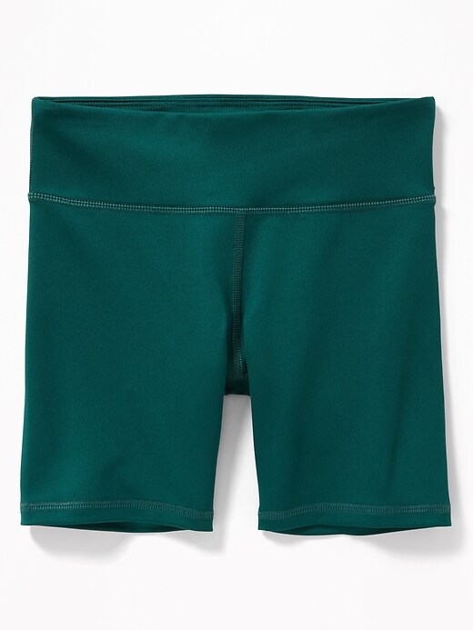 View large product image 1 of 1. Go-Dry 4-Way-Stretch Performance Shorts For Girls