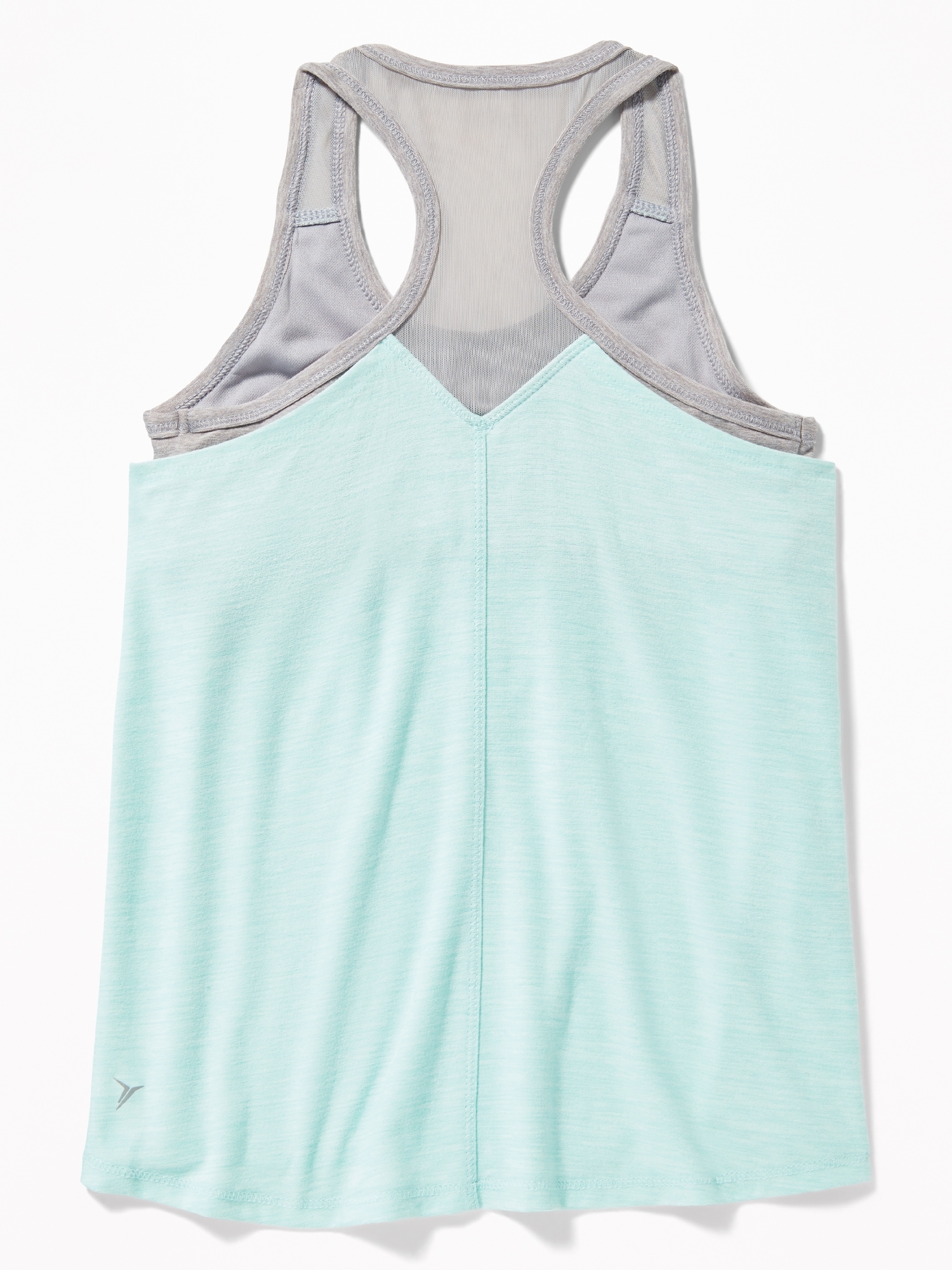 Go-Dry 2-in-1 Sports Bra Tank Top for Girls