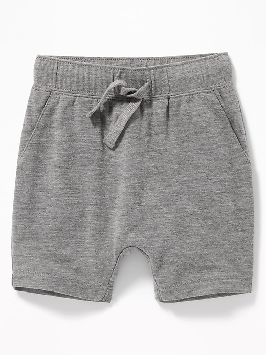 Functional Drawstring U-Shaped Shorts for Toddler Boys