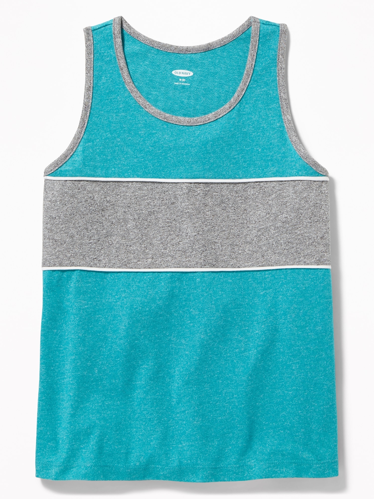 Color-Blocked Piped-Trim Tank for Boys | Old Navy