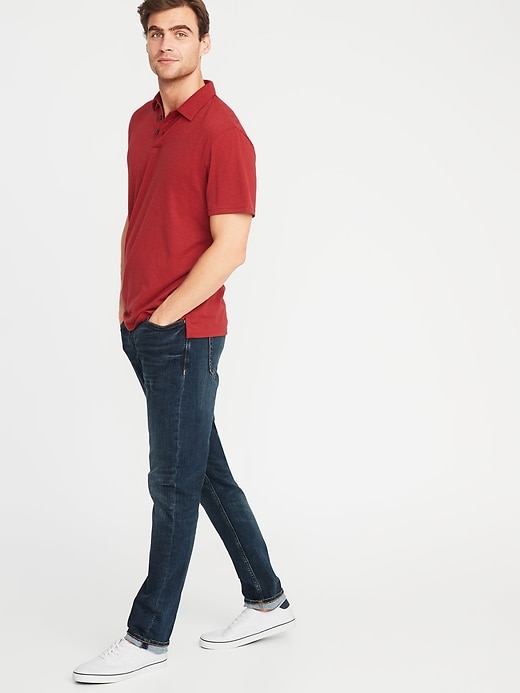 Image number 3 showing, Soft-Washed Jersey Polo