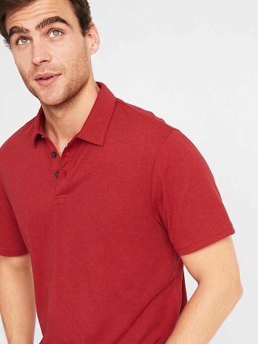 Image number 4 showing, Soft-Washed Jersey Polo