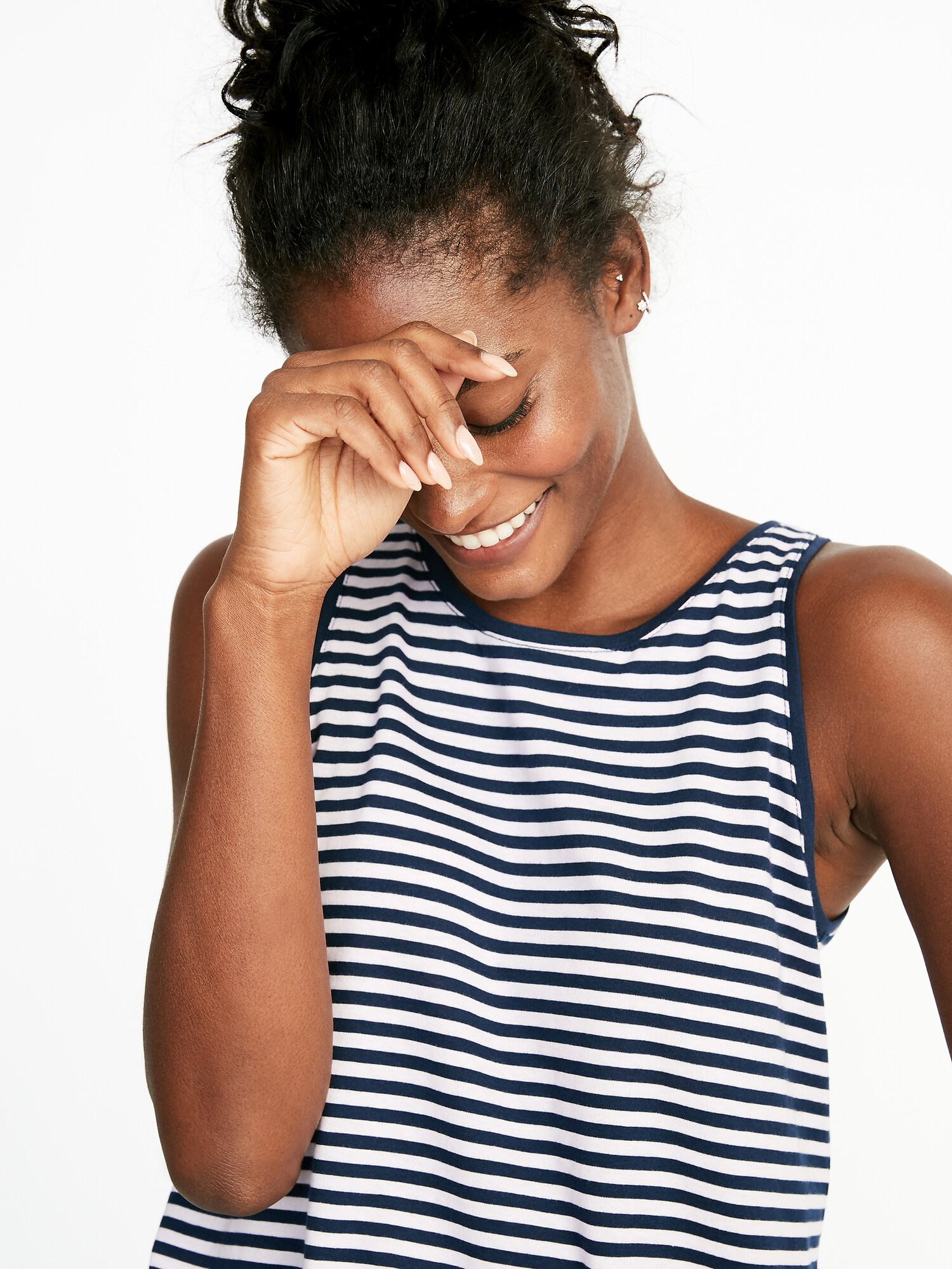 EveryWear Striped Jersey Tank for Women | Old Navy