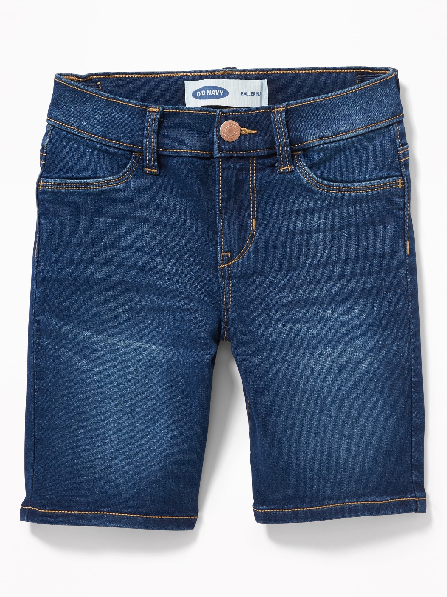 blue jean bermuda shorts