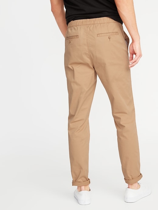 View large product image 2 of 2. Relaxed Slim Pull On Anytime Chinos