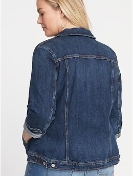 old navy plus size denim jacket