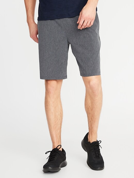 View large product image 1 of 1. Ripstop Hybrid Performance Shorts - 9-inch inseam