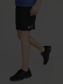 View large product image 3 of 3. Quick-Drying 4-Way-Stretch Run Shorts - 7-inch inseam