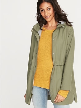ジャケット・アウター 00s OLDNAVY Cotton Check Anorak Parka Vintage Old Navy Jacket Mens Medium Anorak Windbreaker Rain