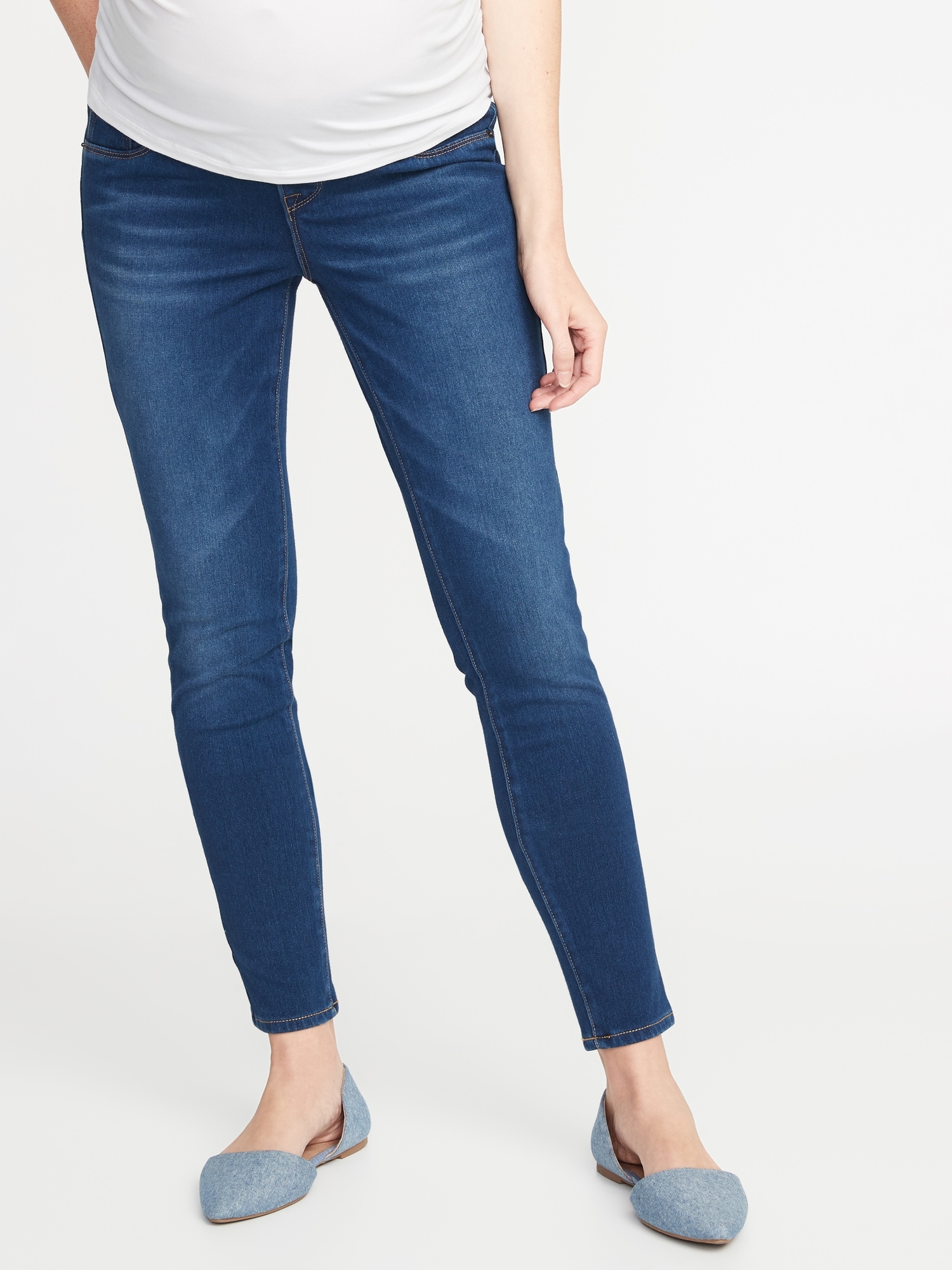 old navy rockstar jeans elastic waist