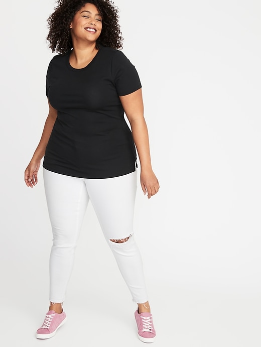 Image number 3 showing, Slim-Fit Plus-Size Crew-Neck Tee