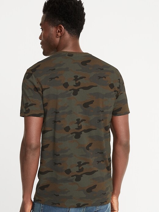 Image number 2 showing, Camo-Graphic Soft-Washed Tee