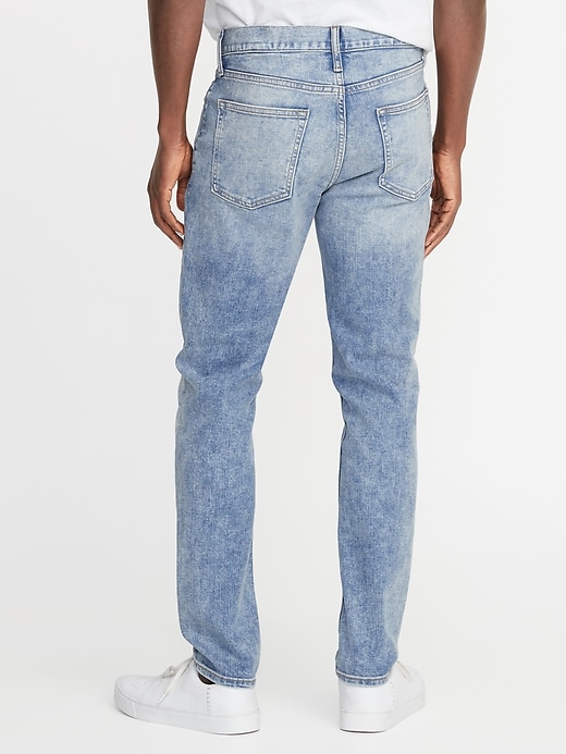 View large product image 2 of 2. Relaxed Slim Built-In Flex All-Temp Jeans