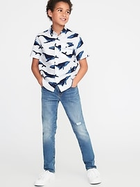View large product image 3 of 3. Classic Built-In Flex Oxford Shirt For Boys
