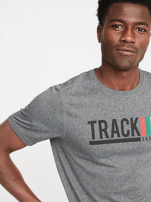Image number 4 showing, Graphic Go-Dry Performance Tee