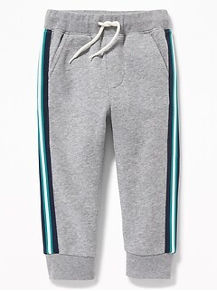 boys striped joggers