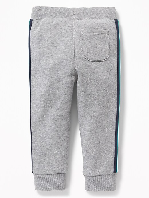 View large product image 2 of 2. Functional Drawstring Side-Stripe Joggers for Toddler Boys