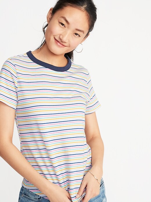 Image number 1 showing, EveryWear Striped Tee for Women