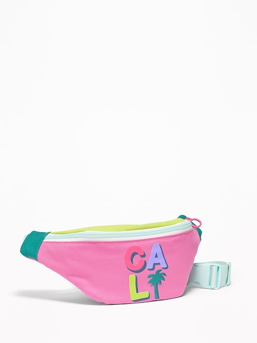 View large product image 1 of 1. Graphic Canvas Fanny Pack for Girls