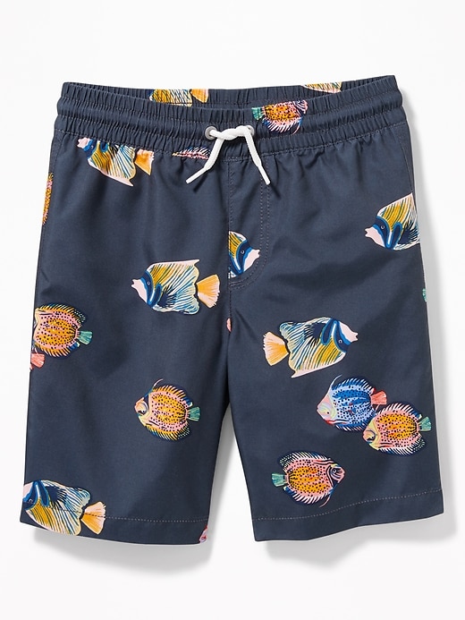 View large product image 1 of 2. Printed Swim Trunks For Boys