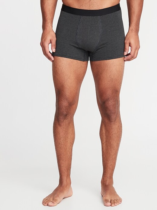 View large product image 1 of 1. Soft-Washed Built-In Flex Patterned Trunks - 3 1/2-inch inseam