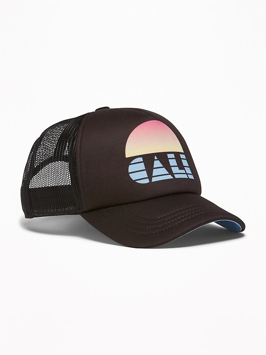 View large product image 1 of 1. Graphic Trucker Hat for Girls