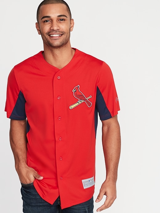 View large product image 1 of 1. MLB&#174 Team-Graphic Moisture-Wicking Jersey for Men