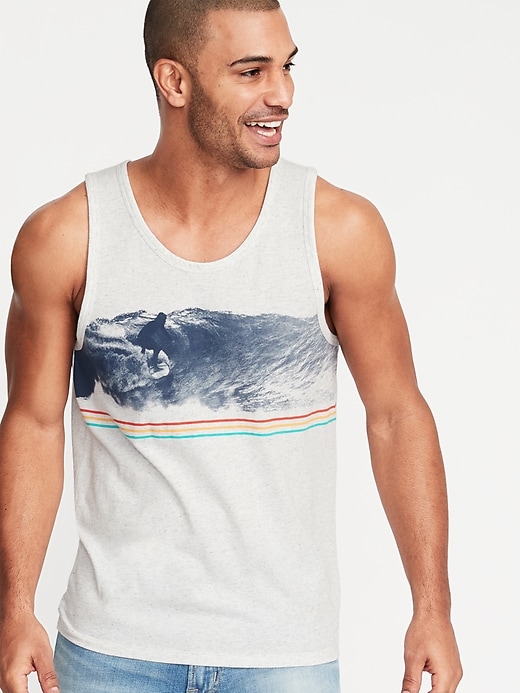 Image number 4 showing, Graphic Soft-Washed Tank