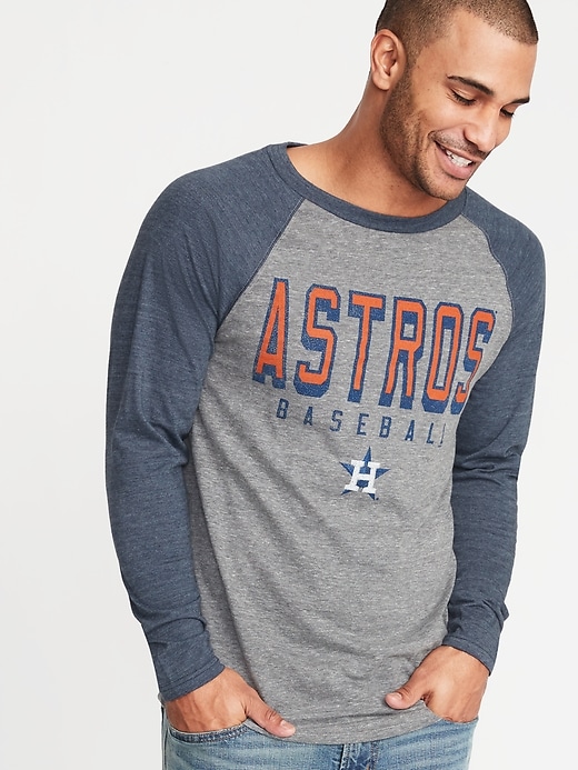 View large product image 1 of 1. MLB&#174 Team-Graphic Raglan-Sleeve Tee for Men