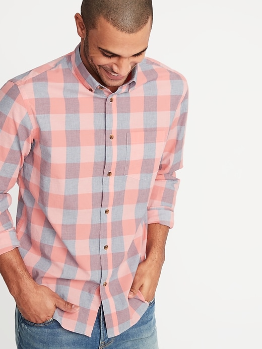 Image number 4 showing, Regular-Fit Built-In Flex Everyday Shirt for Men