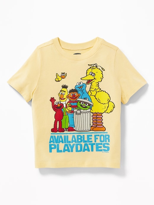 View large product image 1 of 2. Sesame Street&#174 "Available for Playdates" Tee for Toddlers