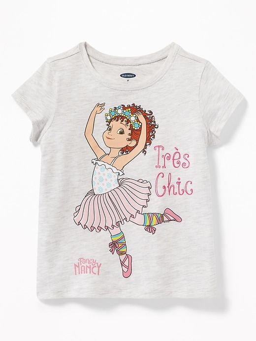 View large product image 1 of 2. Fancy Nancy&#153 "Très Chic" Tee for Toddler Girls