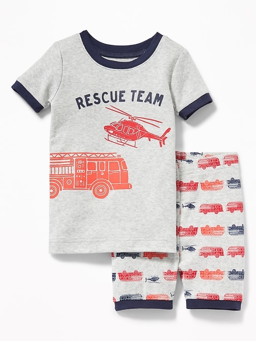 View large product image 1 of 1. "Rescue Team" Sleep Set For Toddler Boys & Baby