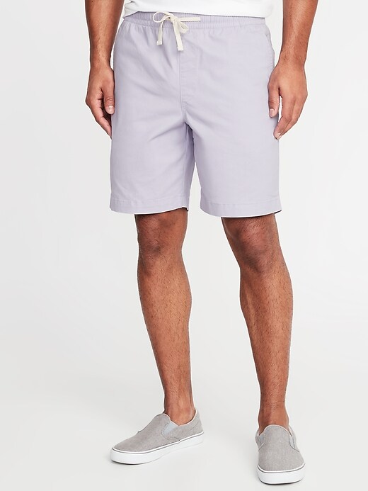 Twill Drawstring Jogger Shorts for Men 9inch inseam Old Navy