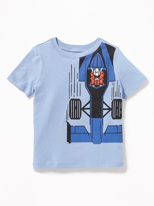 View large product image 1 of 2. Graphic Crew-Neck Tee for Toddler Boys