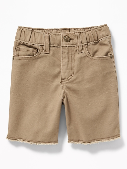 Built-In Flex Canvas Cut-Off Shorts for Toddler Boys | Old Navy